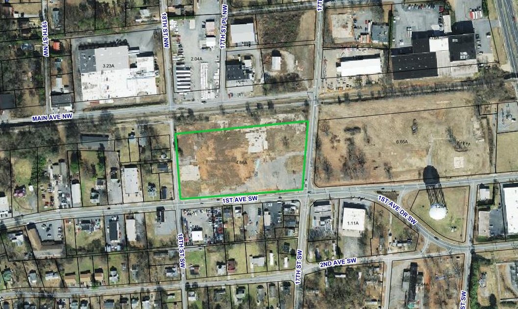 4.6 Acres for ReDevelopment Hickory, NC Commercial First