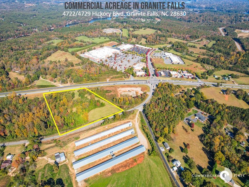 Acreage in Granite Falls Hickory, NC Commercial First