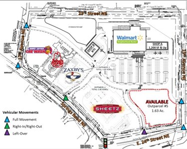 Retail Space and Outparcel for Sale Springs Rd Hickory